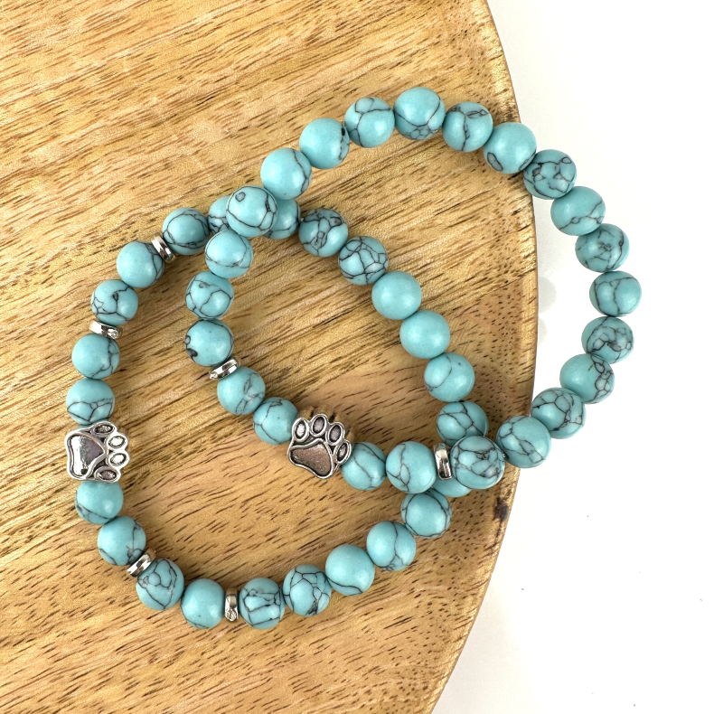 Bl Howlit armbnd m. pote, 8 mm