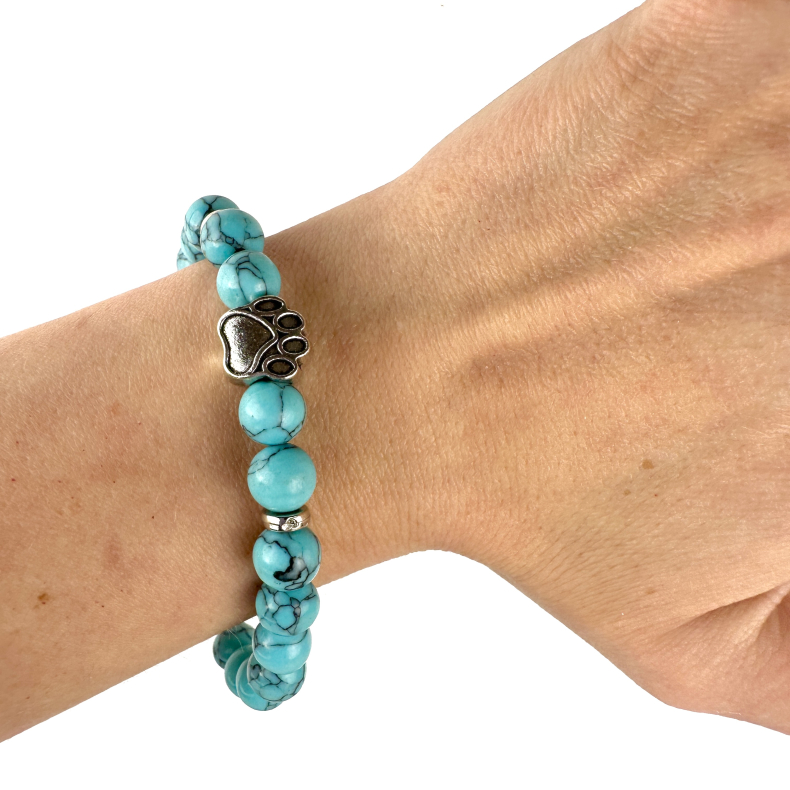 Bl Howlit armbnd m. pote, 8 mm