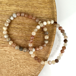 Mnesten Armbnd, 6 mm perler