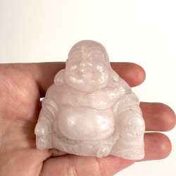 Rosakvarts buddha