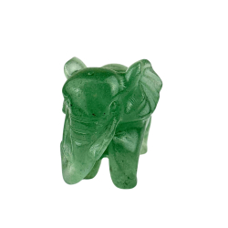 Grn Aventurin elefant 