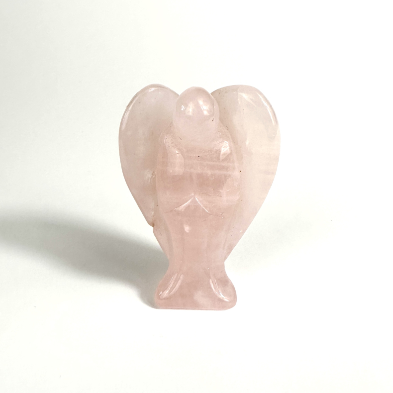 Rosakvarts, mellem engel 