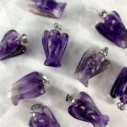 Ametyst Engel Vedhng 