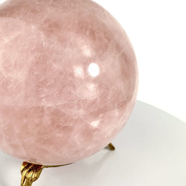 Rosakvarts Kugle, L