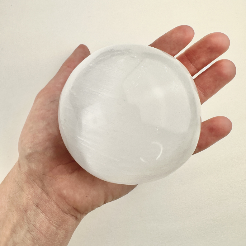 Selenit Kugle 