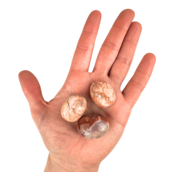 Cotton Candy Agat, Lommesten