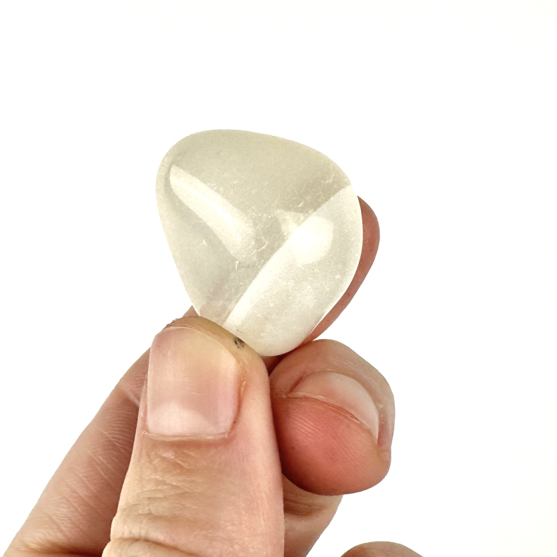 Hvid agat/Freds Agat, lommesten 