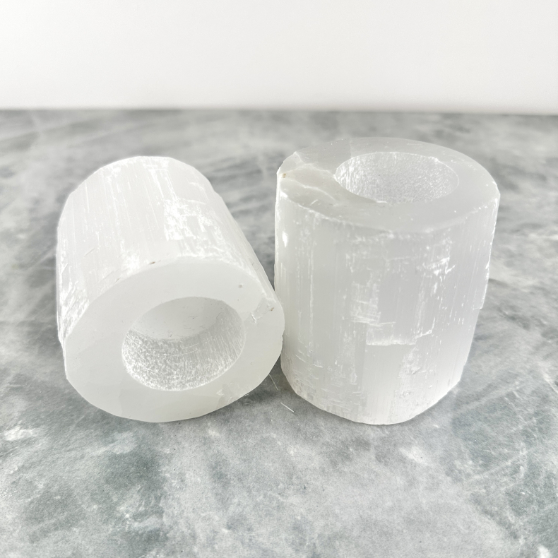 Lysestage Selenit, cylinder