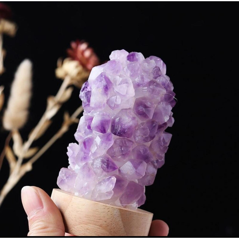 Lampe i Ametyst, lille