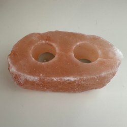 Lysestage Dobbelt i Salt; R