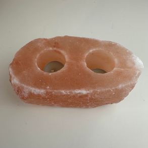 Lysestage Dobbelt i Salt; R