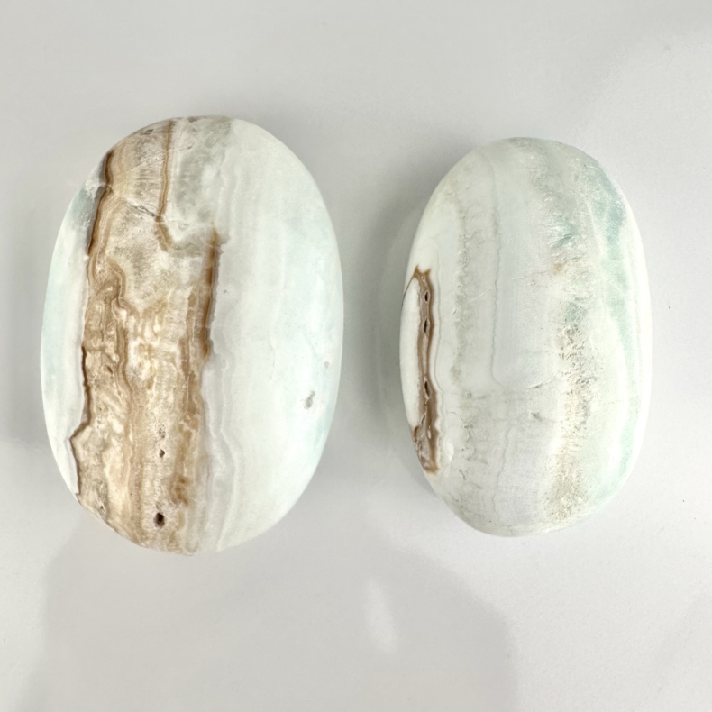 Caribisk Calcit Palmstone, Medium