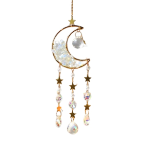 M�ne prisme m. Bjergkrystal 