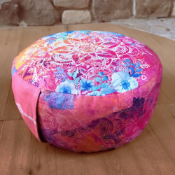 Mediationspude Pink m. Rosakvarts og Ametyst