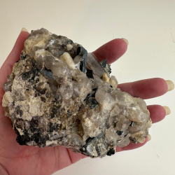 Rgkvarts, Sort Turmali og Feldspal Klynge A