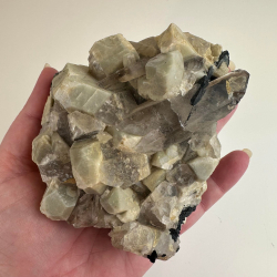 Sort Turmalin, Rgkvarts, Aegirine, Nepheline og Feldspal, Klynge 