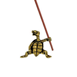 R�gelsesholder Skildpadde, Guldfarvet