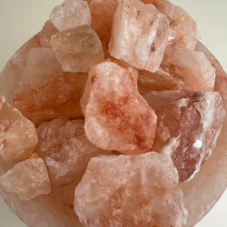 Salt Skl med Lys og Saltstykker 