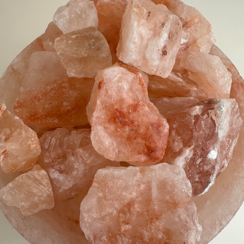 Salt Skl med Lys og Saltstykker 