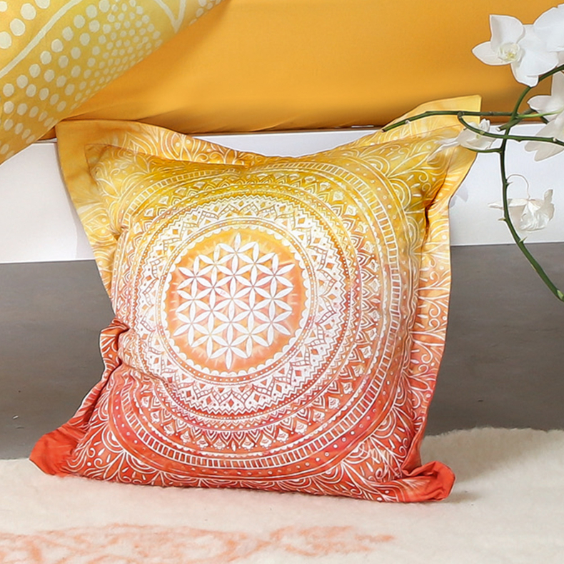 Sunrise, kologisk sengetj m. Rosakvarts