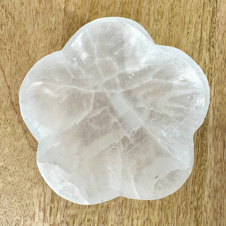 Selenit - Blomster skl 