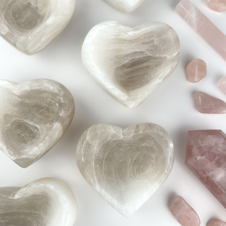 Selenit - Hjerte Sk�l