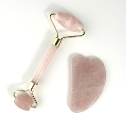 Gua sha /faceroller rosakvarts 