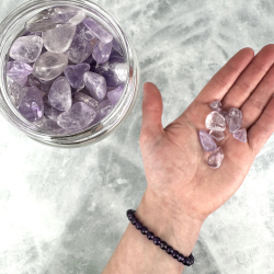 Vandflaske m. Ametyst