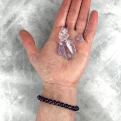 Vandflaske m. Ametyst