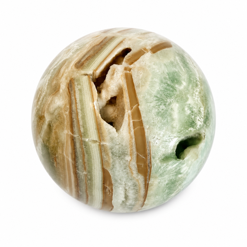 Caribisk Calcit Kugle M