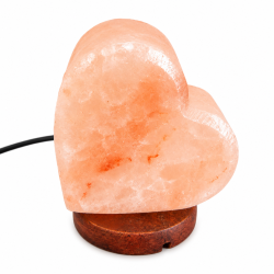 Himalaya salt hjertelampe til usb