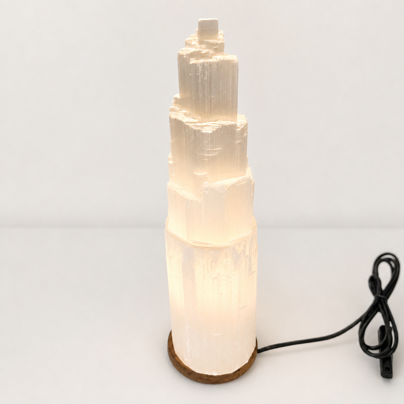 Selenit Lampe, Xlarge 