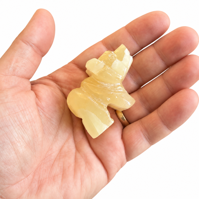 Lemon Calcit Bj�rn 