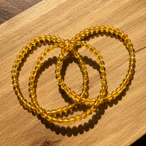 Citrin Armb�nd 4mm