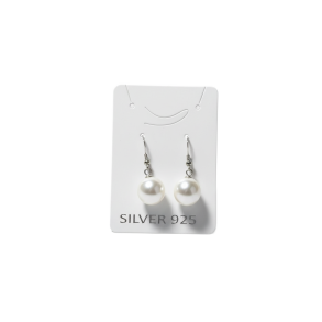 Perle �reringe hvid 