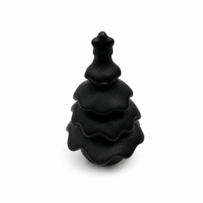 Sort Obsidian juletr� 