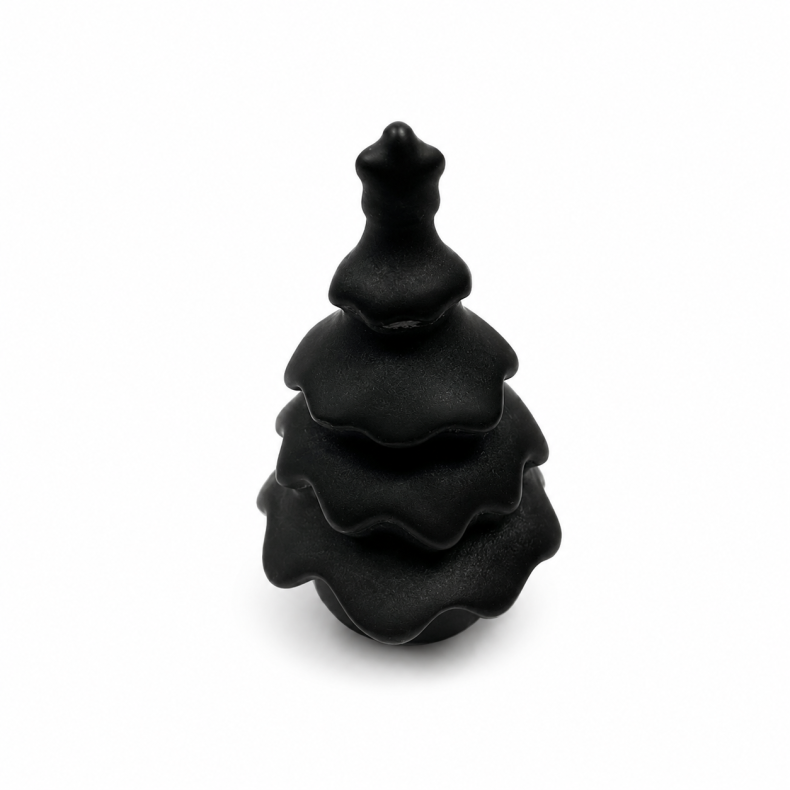 Sort Obsidian juletr� 
