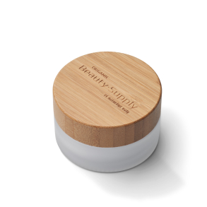 ORGANIC BEAUTY SUPPLY - DIY matteret kosmetik krukke med bambuslg 30ml.