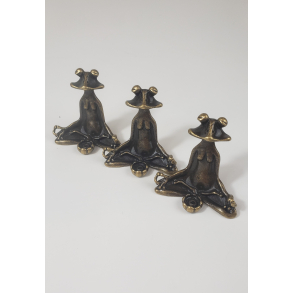 Rgelsesholder, Siddende fr, Guld farvet