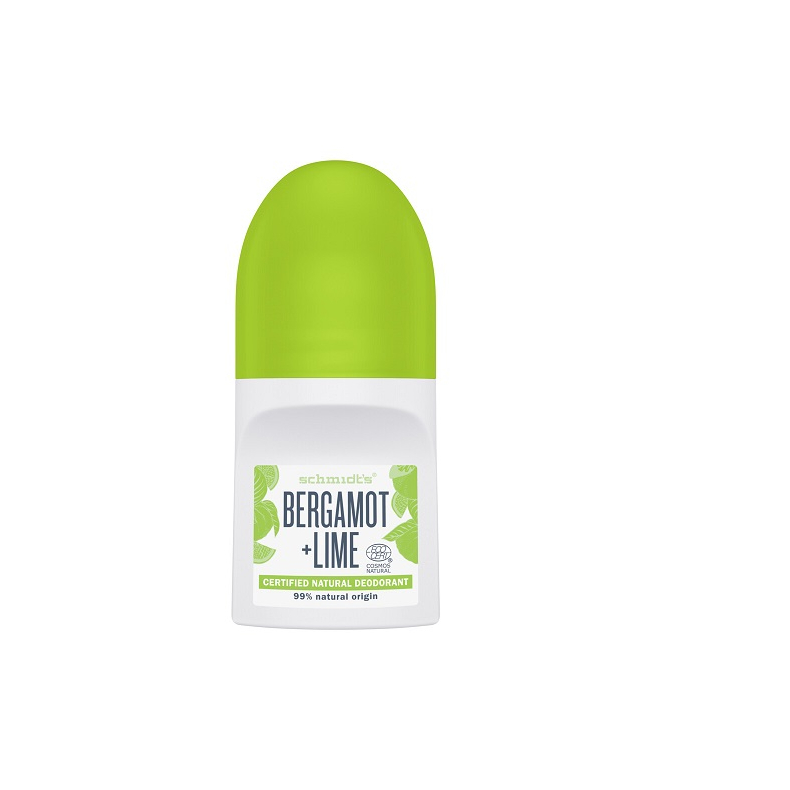 schmidt´s naturals - Roll-On Deodorant Bergamot + Lime