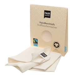 FAIR SQUARED - Lommetrklde kologiske Bomuld - 3 stk.
