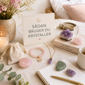 S�dan bruger du krystallerne 