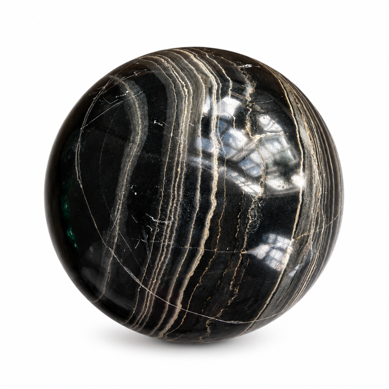 Sort Onyx kugle B 