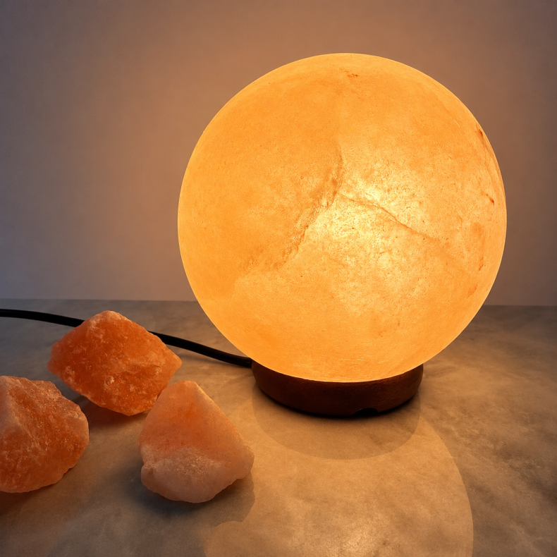 Saltlampe, 3 kg, poleret