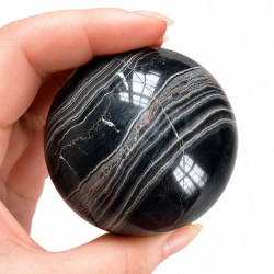 Sort Onyx kugle A