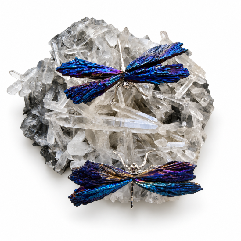 Titanium Aura Kyanit s�lvsmed 