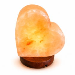 Himalaya salt hjertelampe til usb