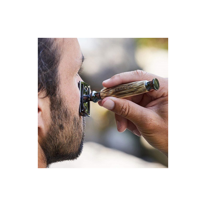 Pandoo - Barberskraber Med Kraftigt Bambus Skaft