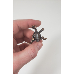 Rgelsesholder, Stende skildpadde, Kobber farvet