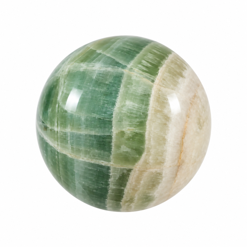 Pistacie Calcit kugle A 